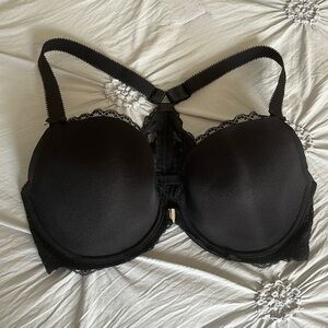 Adore Me Black Racerback Underwire Bra